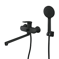 Смеситель для ванны и душа Rush Nevis NE1735-51Black черный