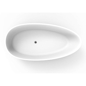 Ванна из искусственного камня Timo Rali RALI1500 150x78 Solid surface, белый матовый