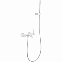 Смеситель Boheme Uno 463-MW для ванны, белый матовый