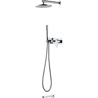 Душевой комплект Boheme Spectre 454-2-CR для ванны с душем, хром
