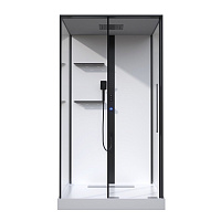 Душевая кабина Black & White Galaxy G8037 110х80 см