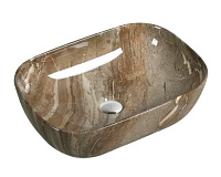 Раковина SantiLine SL-7023 44,5 мрамор