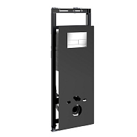 Система инсталляции WasserKRAFT Salm 27TLT.010.ME.BL.CH04 для унитаза, хром
