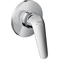 Смеситель Hansgrohe Novus 71063000 для душа, с маленькой разеткой, хром