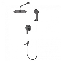 Душевой комплект Wonzon & Woghand Brilliant WW-88939079-MB черный