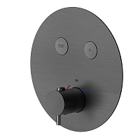 Смеситель Newform X-Steel 316 70426EX.59.064 для душа, brushed gun metal