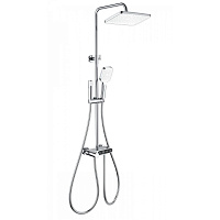 Душевая система Wonzon & Woghand Muse WW-B3112-CR с термостатом, хром