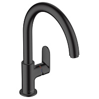 Смеситель Hansgrohe Vernis Blend 71870670 для кухонной мойки, черный матовый