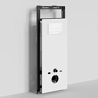 Система инсталляции WasserKRAFT Salm 27TLT.010.ME.WH.WM04 для унитаза, белый