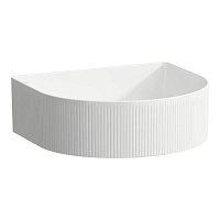 Раковина Laufen Sonar 8.1234.3.000.112.1 41 c наружным декором, белый