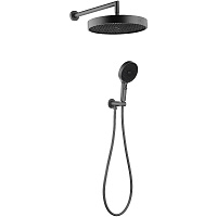 Душевой комплект Boheme Cell 427-GM оружейная сталь