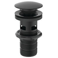 Донный клапан для раковины Ideal Standard E1482XG черный матовый