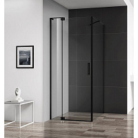 Душевой уголок Cezares Slider SLIDER-AH-1-80-100/110-C-NERO
