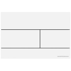 Кнопка смыва Ceramicanova Balance/Square CN12-004W белый