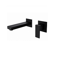 Смеситель ALMAes Liva TVZ-1845 для раковины, черный матовый