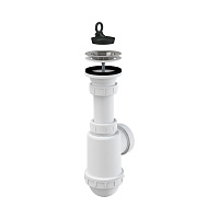 Сифон AlcaPlast A441-DN50/40 для кухонной мойки