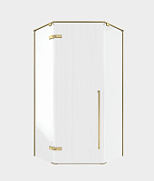 Душевой уголок Timo TTSSP-90/17C-8 T68 90x90 прозрачное/золото матовое
