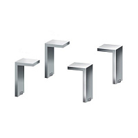 Ножки для тумбы Duravit UV999200000 алюминий матовый