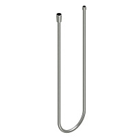Душевой шланг QuadroDesign Source FS056-AS 100 brushed stainless steel