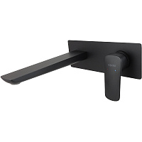 Смеситель Aquatek Вега AQ1013MB для раковины, черный матовый