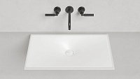 Раковина встраиваемая Salini Marea 13 1802213M S-Stone 70x40 белый матовый