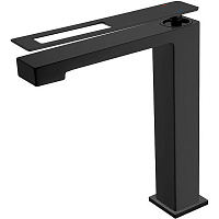 Смеситель Boheme Q 142-BB для раковины, черный