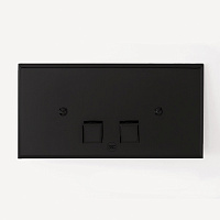 Кнопка смыва 3SC Square Plaque SQL00NO черный матовый