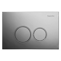 Кнопка смыва Aquanika Basic 01.02.19 хром