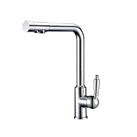 Смеситель Zorg Sanitary ZR 320 YF-33 для кухонной мойки, хром