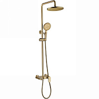 Душевая стойка Boheme Spectre 458-BR для ванны, бронза