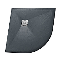 Душевой поддон RGW Stone Tray 100x100 16153100-02 графит