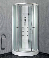 Душевая кабина Timo Lux TL-1502 90x90x230 прозрачное стекло/хром