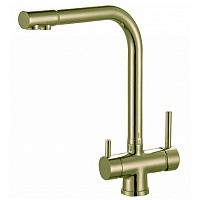 Смеситель Zorg Sanitary ZR 348 YF BR для кухонной мойки, бронза