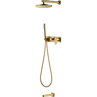 Душевой комплект Boheme Spectre 454-2-BR для ванны с душем, бронза