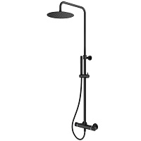 Душевая стойка Plumberia Selection Ixo XO6302NO черный матовый