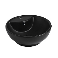 Раковина накладная ABBER Bequem AC2101MB черный матовый