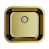 Кухонная мойка Omoikiri Omi 49-U/I-LG 49x44x18 светлое золото