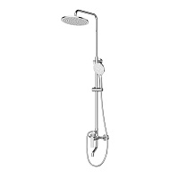 Душевая стойка BelBagno Aurora AURORA-VSCM-CRM хром