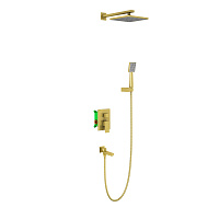 Душевой комплект Timo Selene SX-3069/17SM золото
