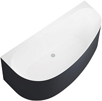Акриловая ванна Allen Brau Priority 2.31005.21B/AM 160x78 антрацит/белый