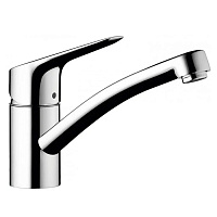 Смеситель Hansgrohe MySport 13860000 для кухонной мойки, хром