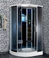 Душевая кабина Timo Standart T-1102R 120x85x220 тонированное стекло/хром матовый