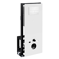 Система инсталляции WasserKRAFT Glan 66TLT.010.ME.WH.WM04 для унитаза, белый