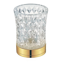 Стакан Boheme 10212 для зубных щеток, золото