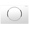 Кнопка смыва Geberit Sigma 10 115.758.JT.5 белый матовый/хром гланцевый