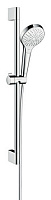 Душевой гарнитур Hansgrohe Croma Select S 26561400 белый/хром