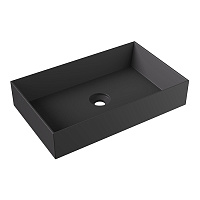 Раковина Alice Spy 34250108 60x38 черный матовый