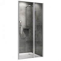 Душевая дверь ABBER Sonnenstrand AG04140S прозрачное/хром