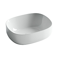 Раковина накладная Ceramicanova Element CN6018 46x35x15.5 белый