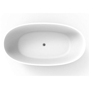 Ванна из искусственного камня Timo Lempi LEMPI1570 150x78 Solid surface, белый матовый